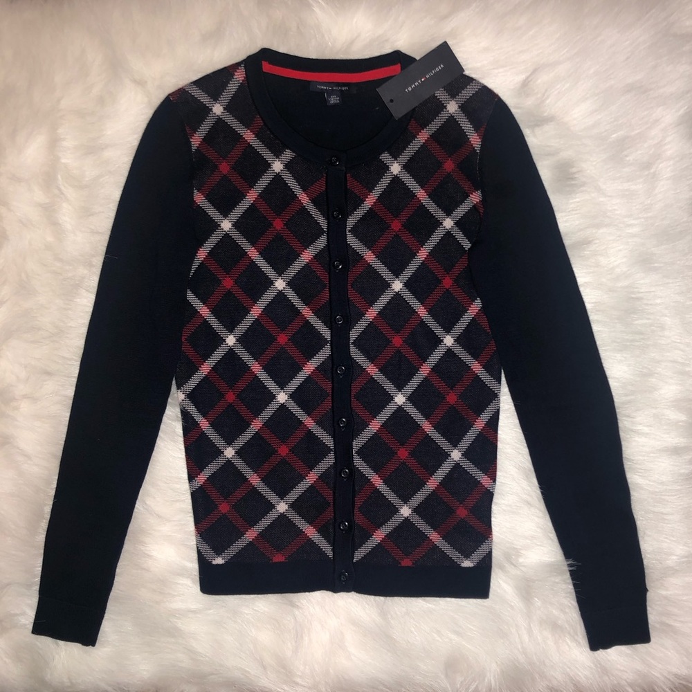 Tommy Hilfiger Argyle Cardigan